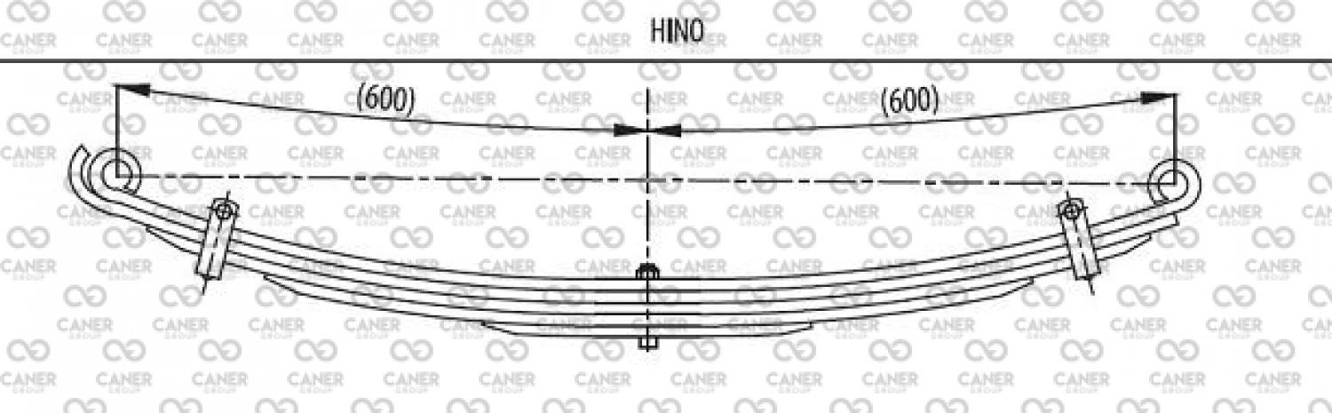 HINO  KAMYONET ÖN KOMPLE-;48110A0059; 